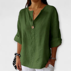 Nicole - Blouse élégante à encolure en V