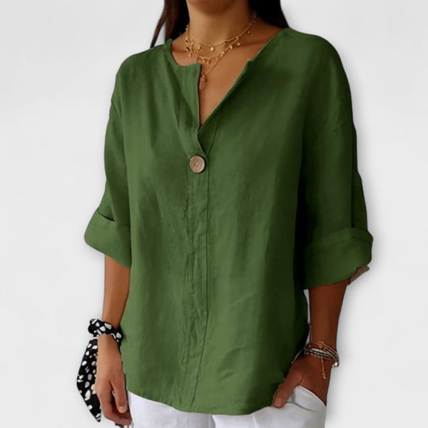 Nicole - Blouse élégante à encolure en V