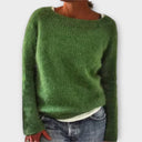 Regine – pull uni en maille