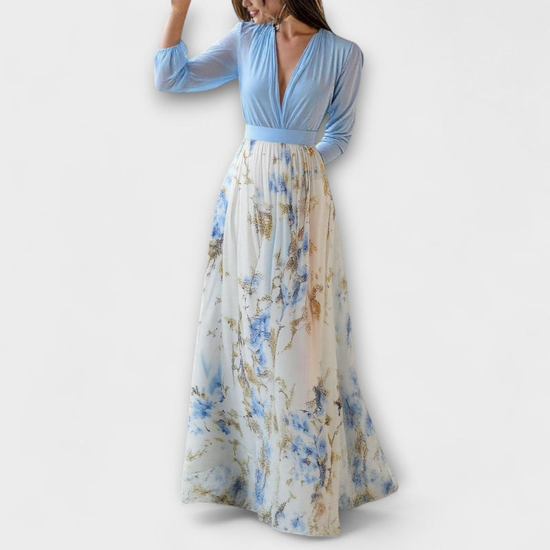 Harper - Robe longue fleurie