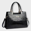Alara – Sac à main brillant à motif croco
