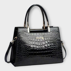 Alara – Sac à main brillant à motif croco