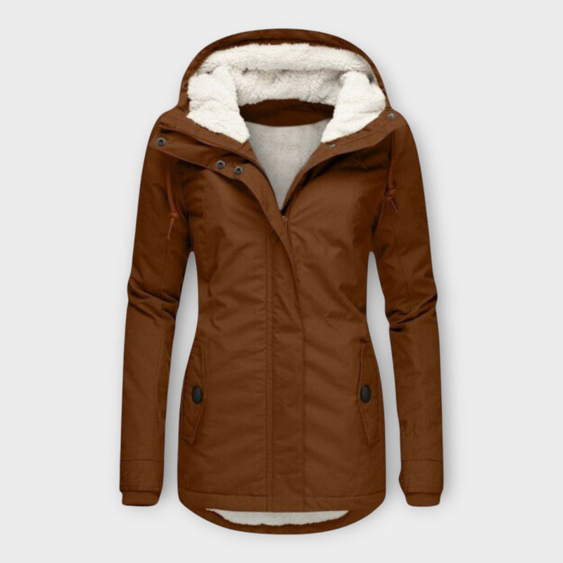 Sophie – Veste d’hiver doublée et imperméable