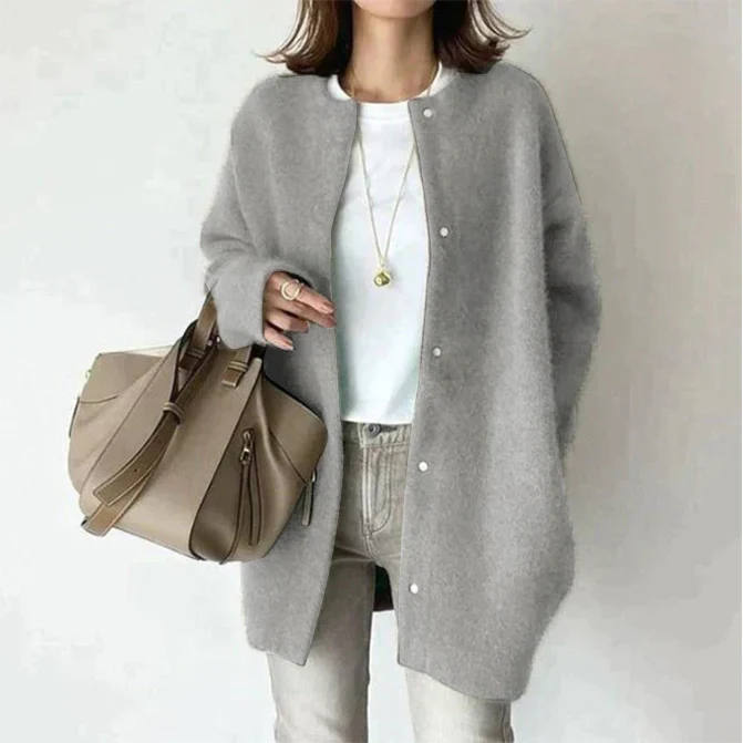 Lilly - Élégant cardigan en tricot