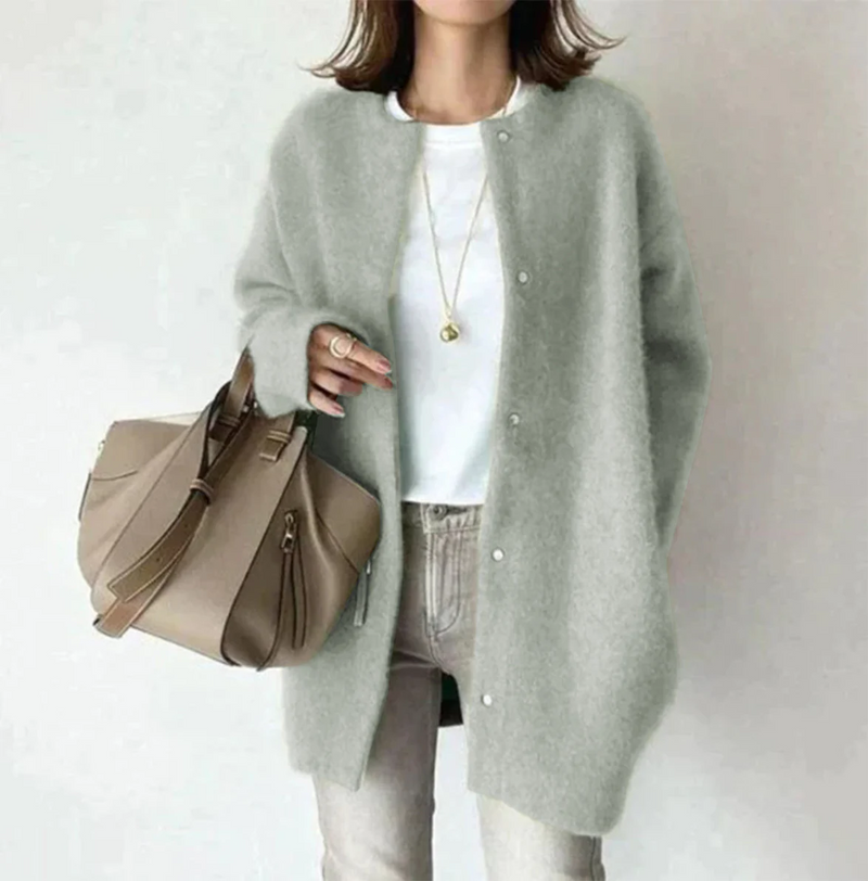 Lilly - Élégant cardigan en tricot