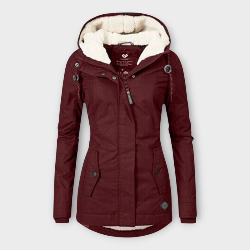 Sophie – Veste d’hiver doublée et imperméable