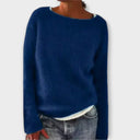 Regine – pull uni en maille