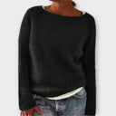 Regine – pull uni en maille