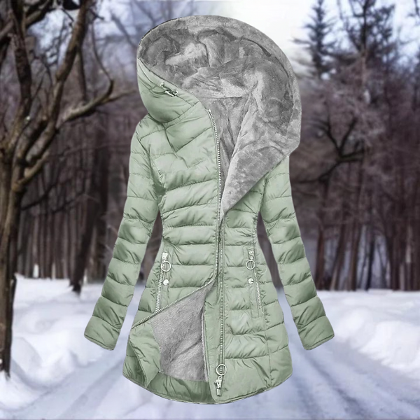 Senna – Manteau élégant en peluche pour femme