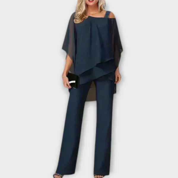 Ensemble de soirée en chiffon