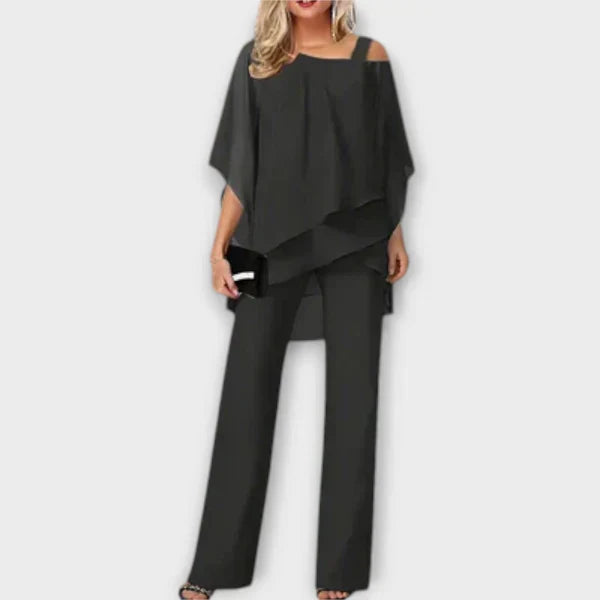 Ensemble de soirée en chiffon