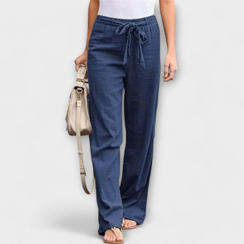 Loreen – Pantalon léger en lin