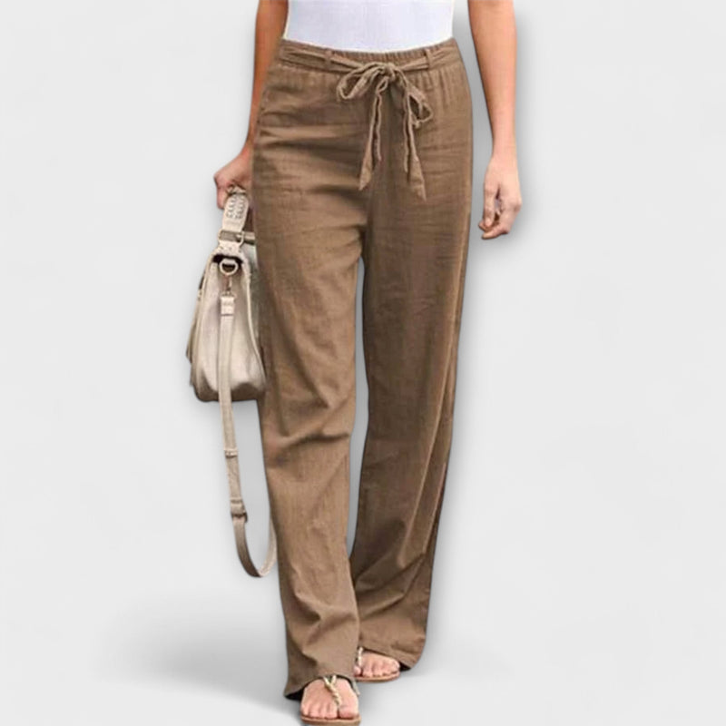 Loreen – Pantalon léger en lin