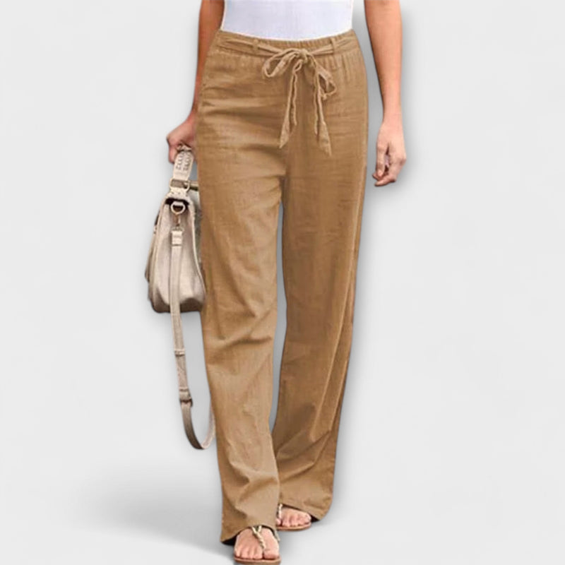 Loreen – Pantalon léger en lin
