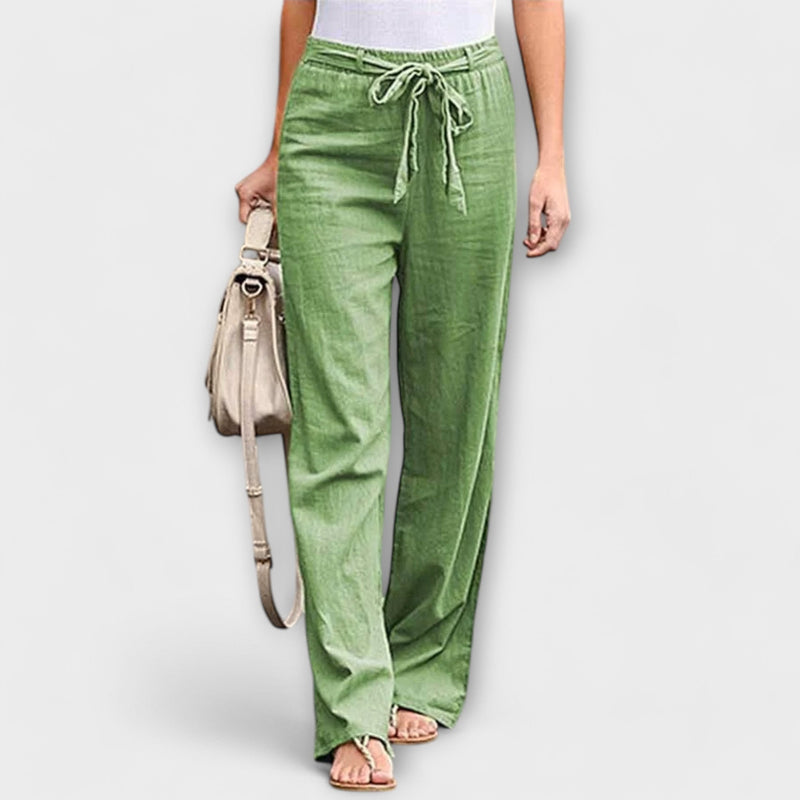 Loreen – Pantalon léger en lin
