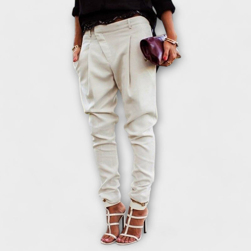 Mira – Pantalon élégant à taille haute