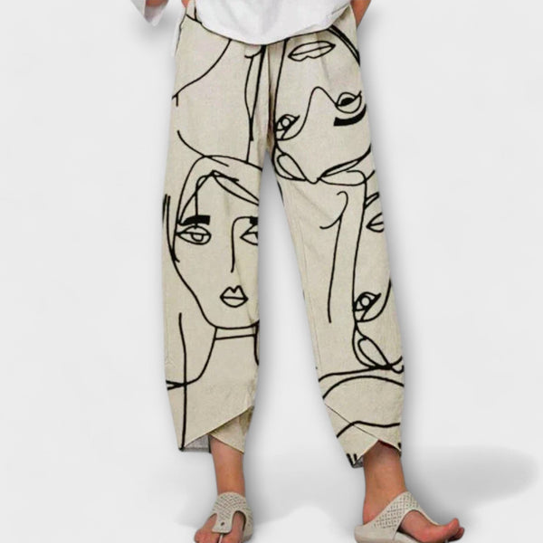 Nahia – Pantalon en lin