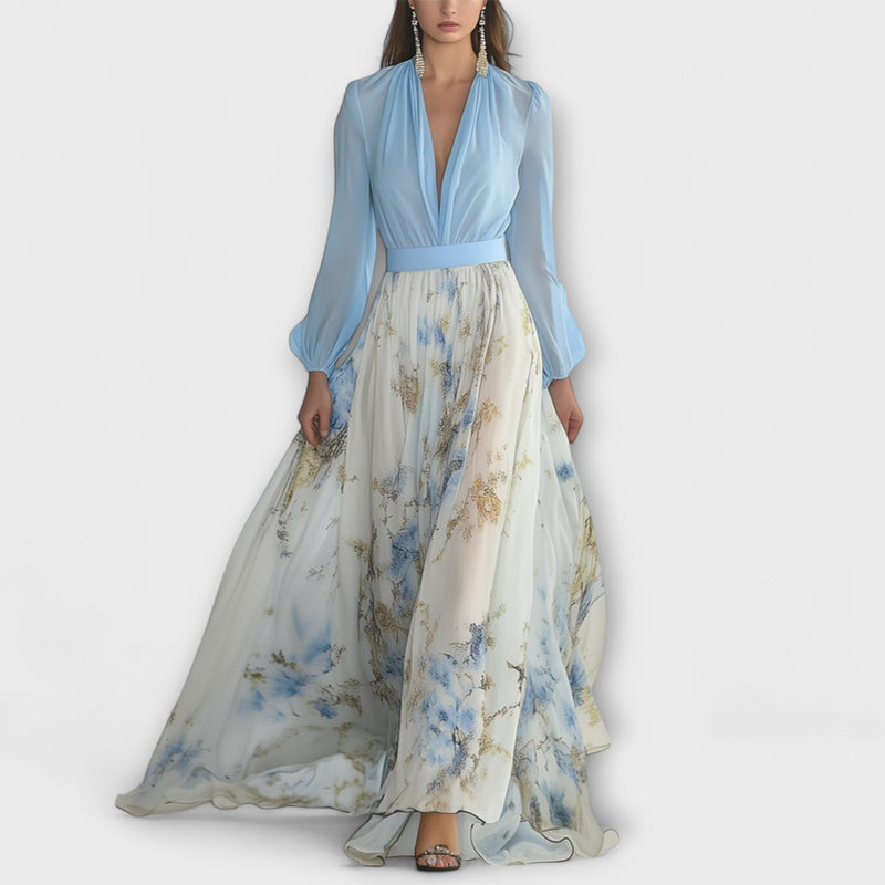 Harper - Robe longue fleurie