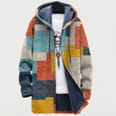 Cleo | Cardigan à Blocs de Couleurs Géométriques