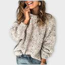 Eileen - Pull Rétro Confortable en Tricot