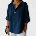 Nicole - Blouse élégante à encolure en V