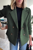 Amora | Blazer élégant avec manches en maille