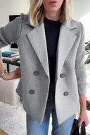 Amora | Blazer élégant avec manches en maille