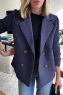Amora | Blazer élégant avec manches en maille