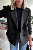 Amora | Blazer élégant avec manches en maille