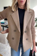Amora | Blazer élégant avec manches en maille
