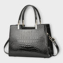 Alara – Sac à main brillant à motif croco
