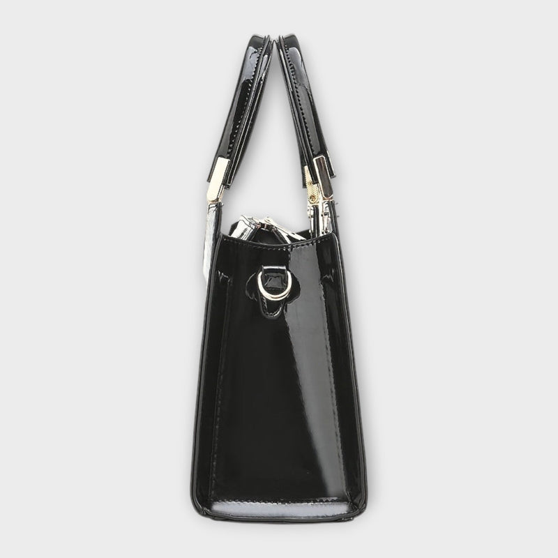 Alara – Sac à main brillant à motif croco
