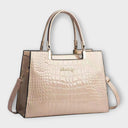 Alara – Sac à main brillant à motif croco