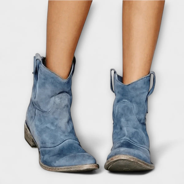 Marla – Bottes en daim style savane