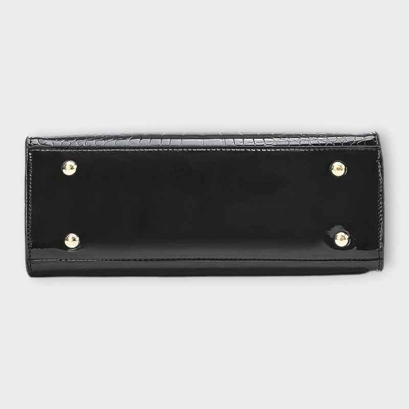 Alara – Sac à main brillant à motif croco