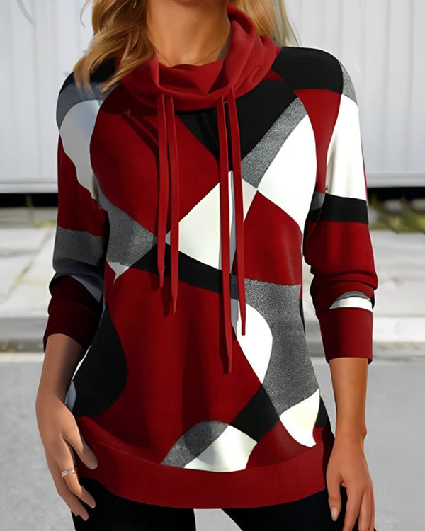 Clara – Haut color block pour femme