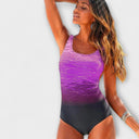 Maillot de bain de sport une pièce